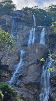 Udzungwa Waterfall for mountain hiking