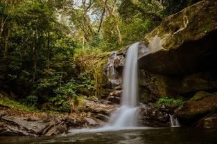 Udzungwa Waterfall for mountain hiking